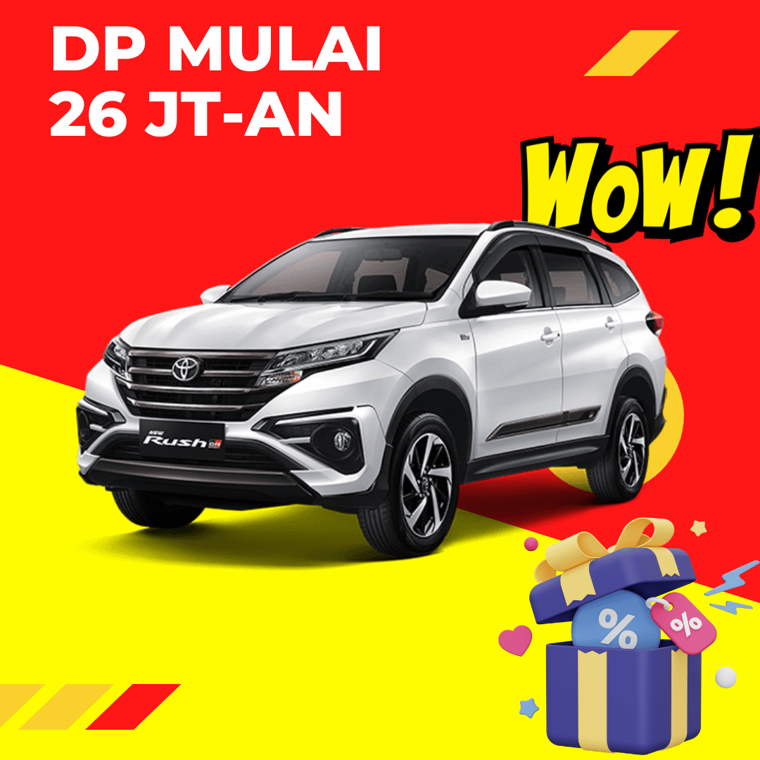 dealer toyota makassar - harga rush - kredit rush